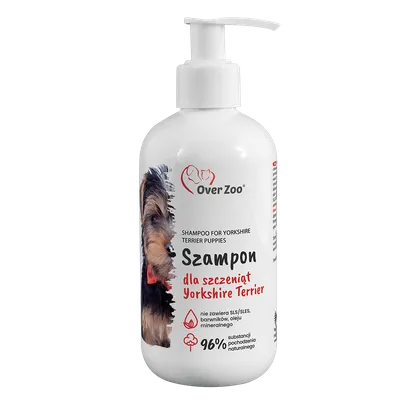 OVER ZOO Szampon Dla Szczeniąt Rasy Yorkshire Terrier 250ml