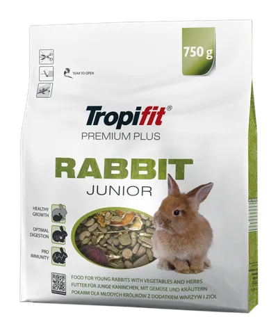 Tropifit Premium Plus Rabbit Junior 750g