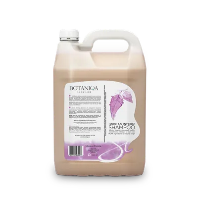 BOTANIQA Harsh & Shiny Coat Shampoo Szampon Dla Psów Szorstkowłosych 4l