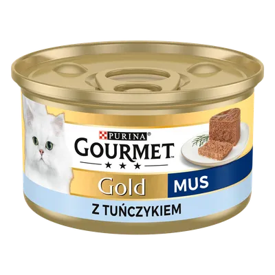 Purina Gourmet Gold Mus Z Tuńczykiem 85g