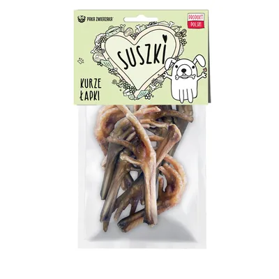 Paka Zwierzaka Suszki Kurze Łapki - 10 szt