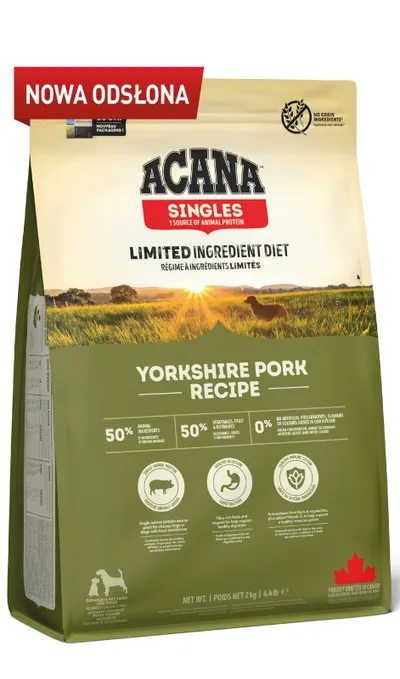 Acana Singles Yorkshire Pork 2kg