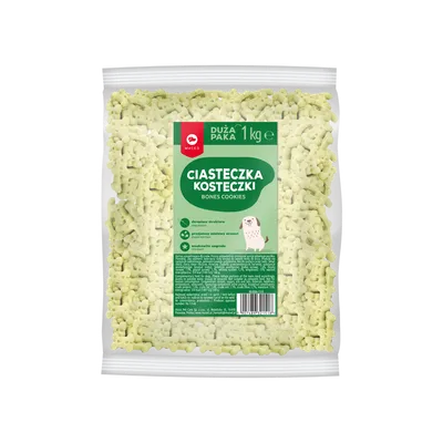 Maced Ciastka Kosteczki Szczeniak 1kg - Miętowe