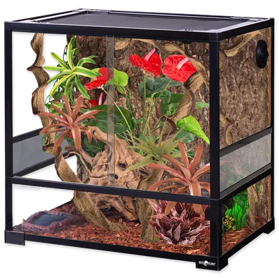 REPTI PLANET Terrarium Szklane 91,4x45,7x90cm