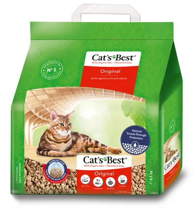 JRS Cats Best Eko Plus - Żwirek Drewniany Zbrylający 5l / 2,1kg
