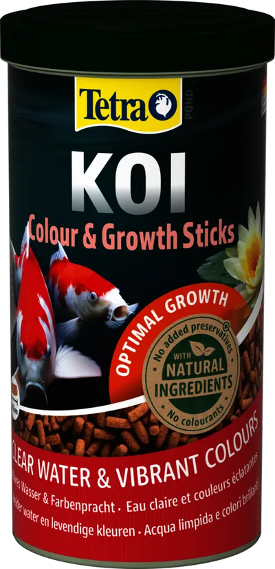 Tetra Pond Koi ColourandGrowth Sticks 1l