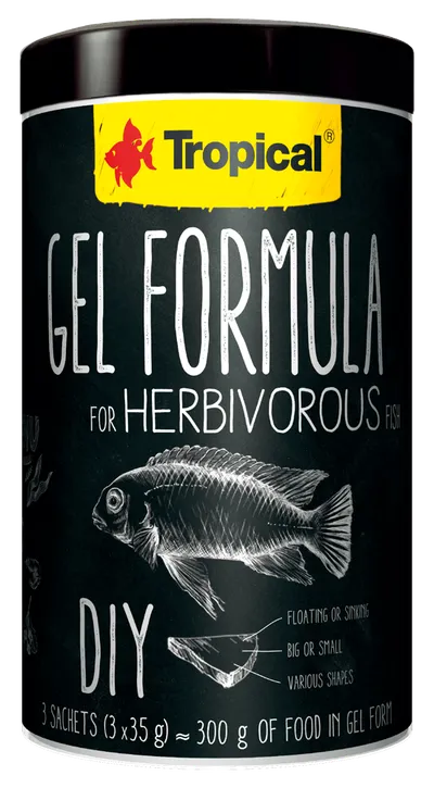 Tropical Gel Formula For Herbivorous Fish 1000ml