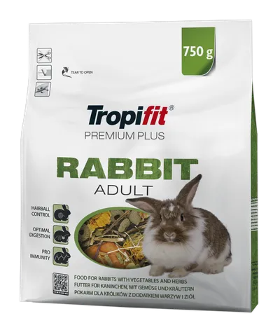 Tropifit Premium Plus Rabbit Adult 750g