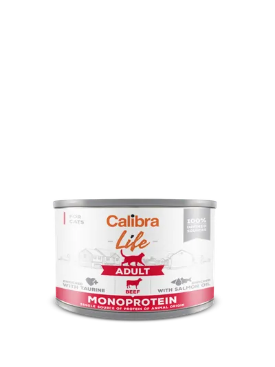 Calibra Cat Adult Life Karma Dla Kota Z Wołowiną 200g
