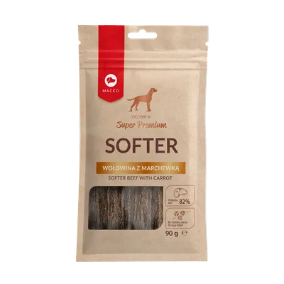 MACED Softer Wołowina Z Marchewką 90g