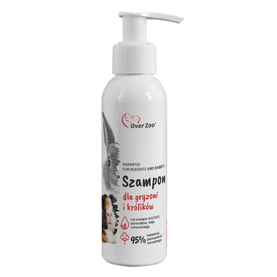 OVER ZOO Szampon Dla Gryzoni I Królików 125ml