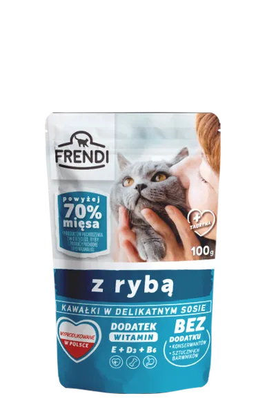 Frendi Kawałki W Delikatnym Sosie Z Rybą 100g