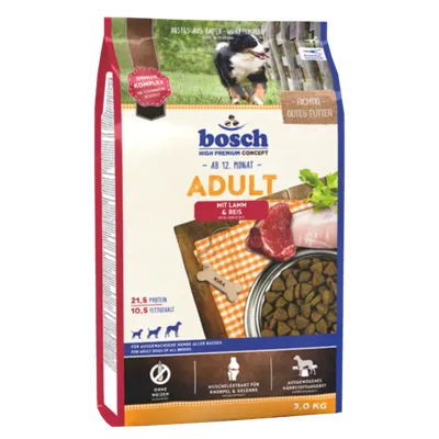 BOSCH Adult Lamb & Rice 3kg