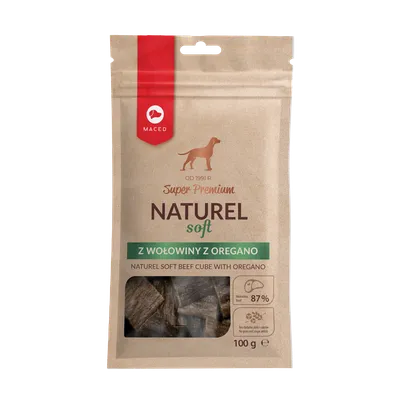 Maced Super Premium Naturel Soft Wołowina Z Oregano 100g