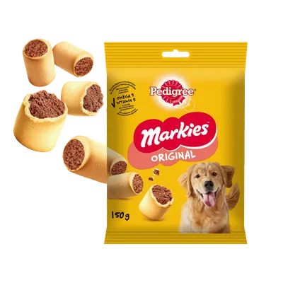 Pedigree Markies Chrupiące Ciasteczka Dla Psów 150g