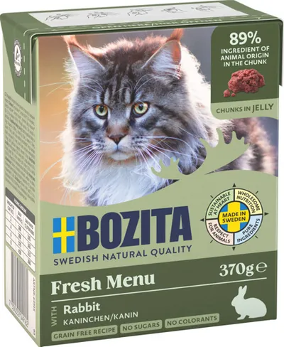 BOZITA Cat Królik W Galaretce 370g