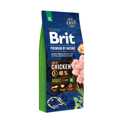 Brit Premium By Nature Adult XL Z Kurczakiem 15kg
