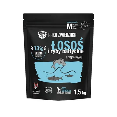 Paka Zwierzaka Seventh Heaven Karma Sucha Dla Psów Z Łososiem 1,5kg