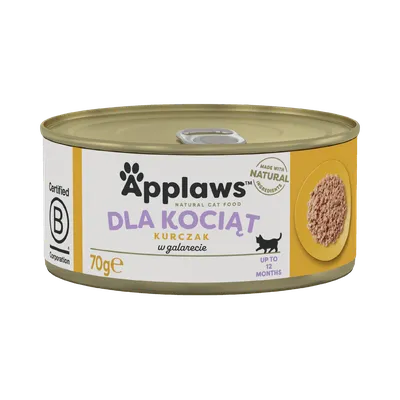 APPLAWS Kitten Chicken In Jelly Tin 70g