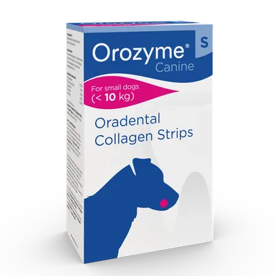 Orozyme Oradental Collagen Strips Kolagenowe Płatki Czyszczące Dla Psa S 224g