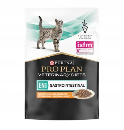 Purina Veterinary PVD EN Gastrointestinal Karma Dla Kota Z Kurczakiem 85g