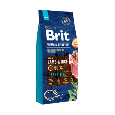 Brit Premium By Nature Sensitive Z Jagnięciną I Ryżem 15kg
