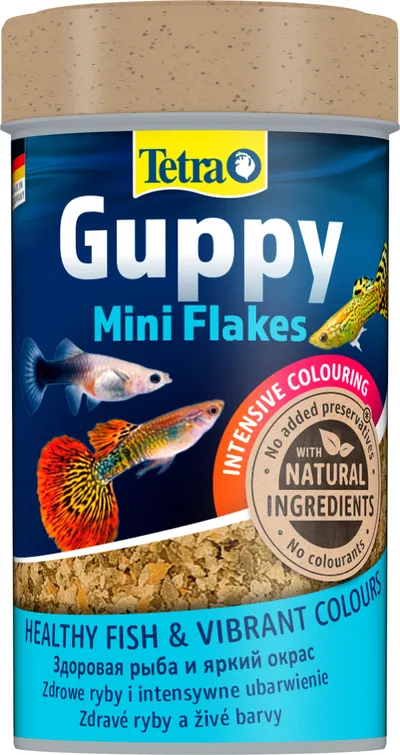 Tetra Guppy Mini Flakes Pokarm Dla Gupików 100ml
