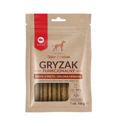 MACED Gryzak Z Miętą I Herbatą 100 g