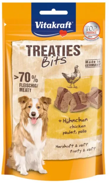 Vitakraft Treaties Bits Kurczak 120g Przysmak Dla Psa