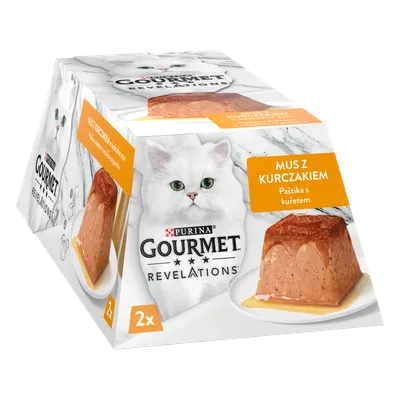 GOURMET Revelations Mus Z Kurczakiem 2x57g