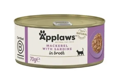 APPLAWS Mackerel With Sardine In Broth Tin 70g