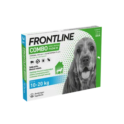 FRONTLINE Combo Spot-On Dla Psa 3x1,34ml