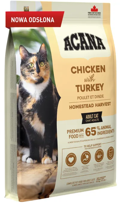 Acana Homestead Harvest Cat 4,5kg
