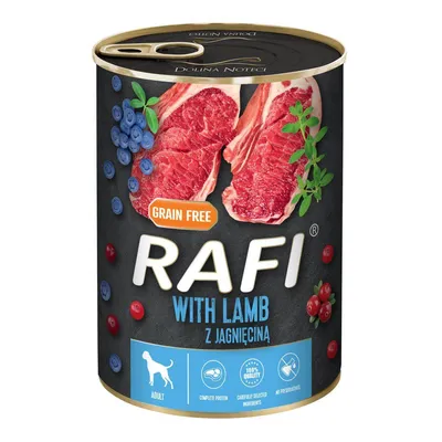 Dolina Noteci Rafi Z Jagnięciną 400g