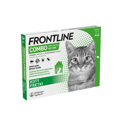 FRONTLINE Combo Spot-On Dla Kotów 3x0,5ml