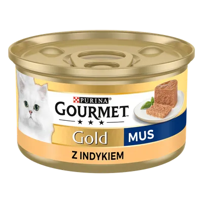 Purina Gourmet Gold Mus Z Indykiem 85g
