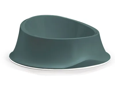 Stefanplast Miska Dla Psa Lub Kota Chic Plastikowa 350ml - Zielona