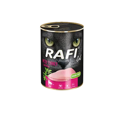 Dolina Noteci Rafi Cat Adult Z Indykiem 400g