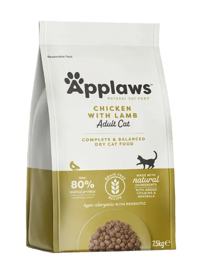 APPLAWS Complete Dry Adult Chicken With Lamb 7.5kg