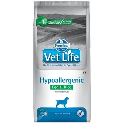 Farmina Vet Life Canine Hypoallergenic Egg&Rice 12kg