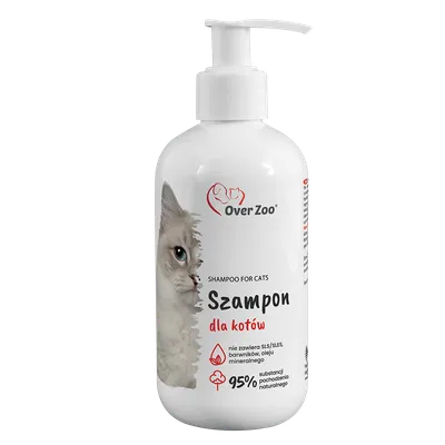 OVER ZOO Szampon Dla Kotów 250ml