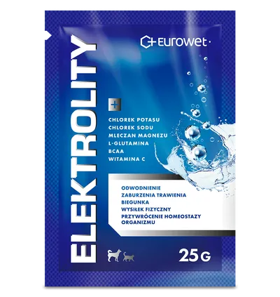 EUROWET Elektrolity Dla Psa I Kota 25g