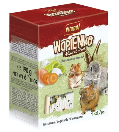 Vitapol Kostka Wapienna Warzywna XL Dla Gryzoni I Królika 190g