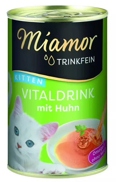 Miamor VitalDrink Kitten Z Kurczakiem 135ml