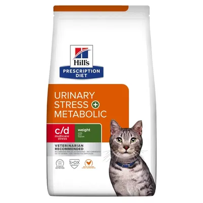Hill's PD Prescription Diet C/D Urinary Stress + Metabolic Feline 3kg