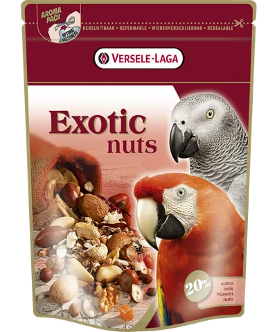 Versele-Laga Exotic Nuts - Mieszanka Orzechowa Dla Dużych Papug 750g