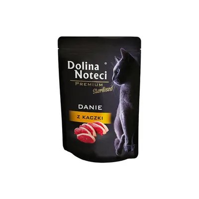 Dolina Noteci Premium Dla Kotów Sterylizowanych Danie Z Kaczki 85g