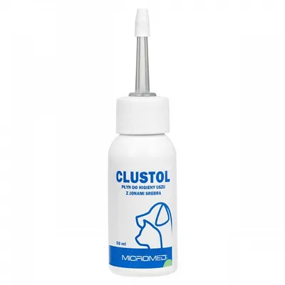 MICROMED Vet Clustol Płyn Do Higieny Uszu 50 ml