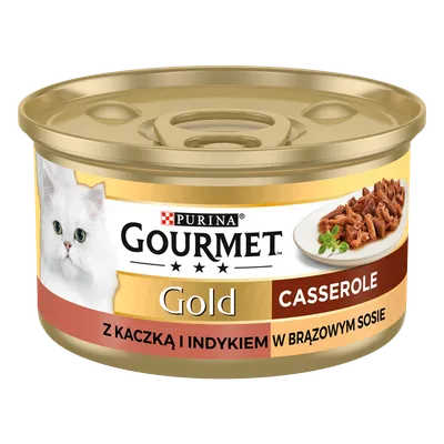 Purina Gourmet Gold Kaczka/Indyk W Sosie 85g