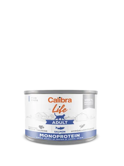 Calibra Cat Adult Life Karma Dla Kota Z Łososiem 200g